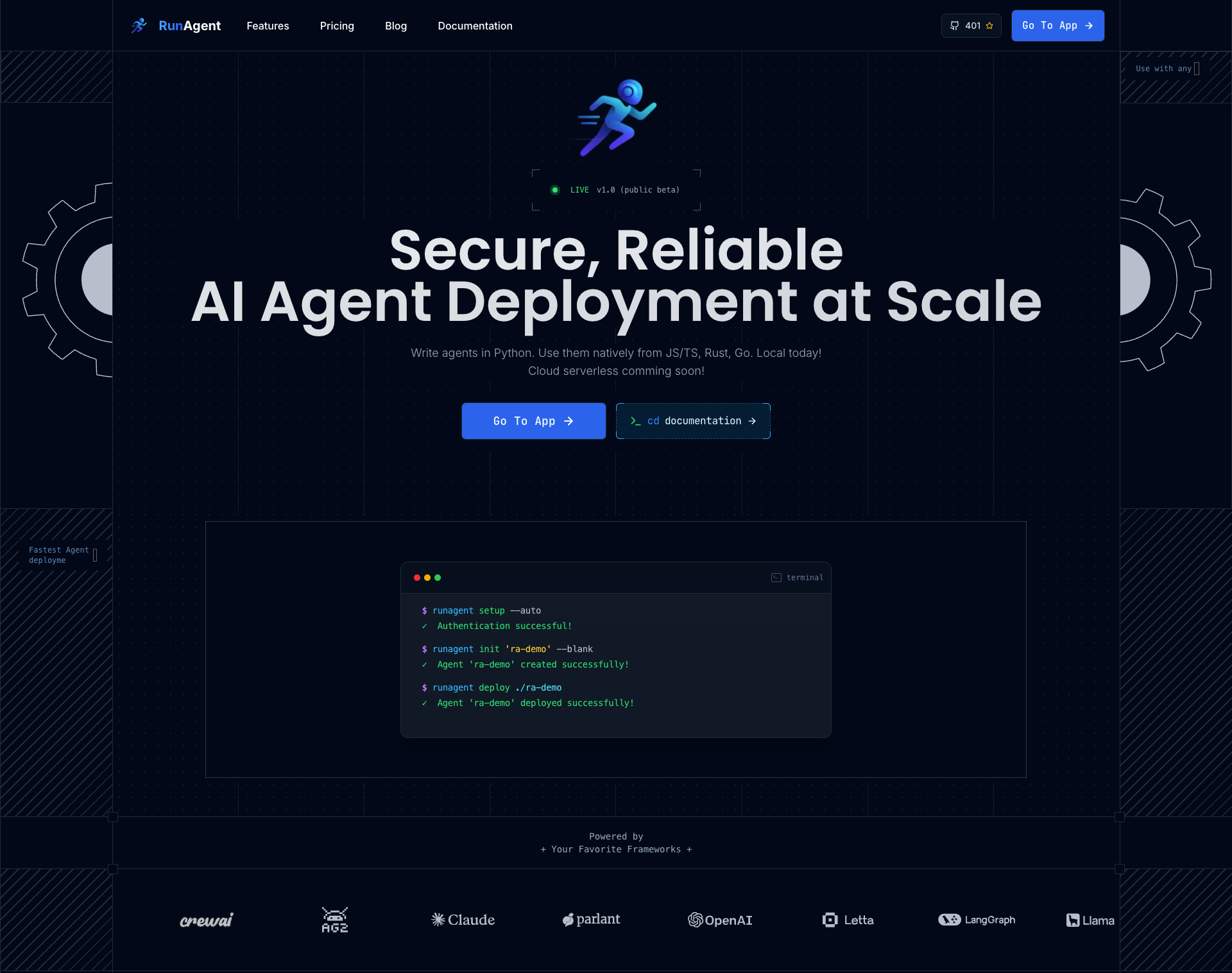 RunAgent AI SaaS & MVP